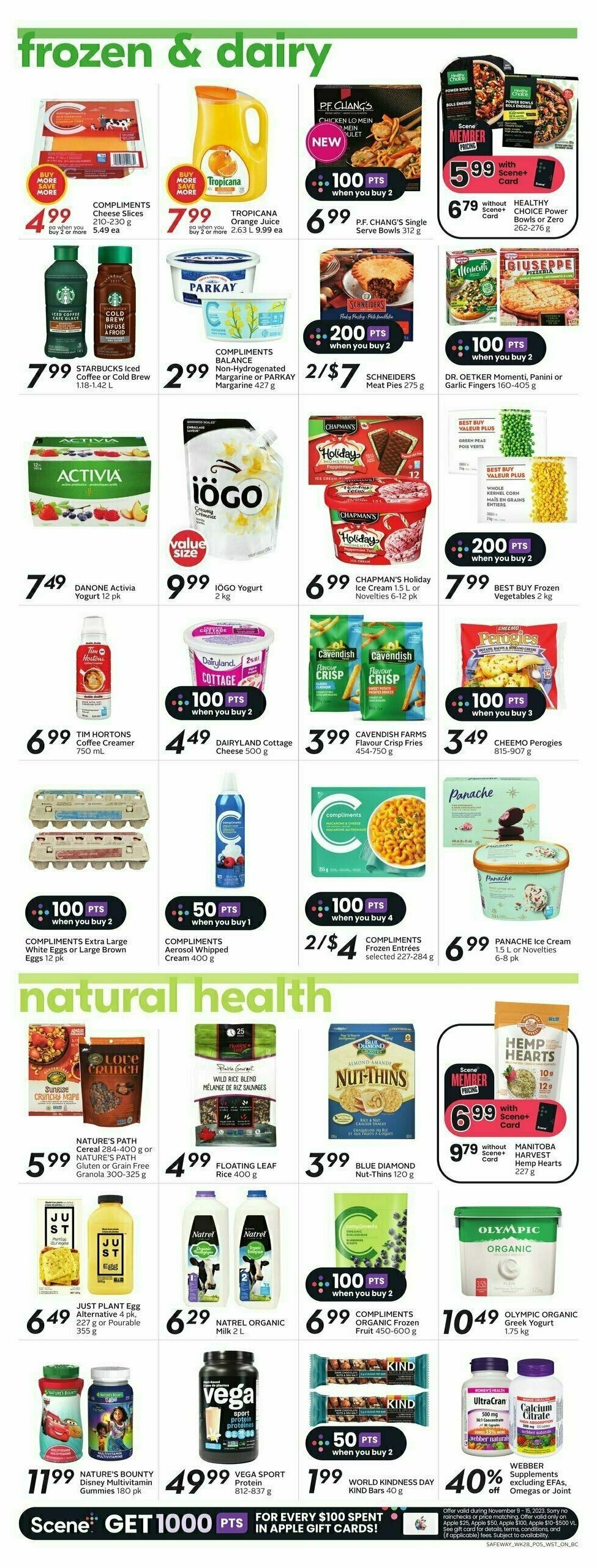 Safeway Flyer from November 9