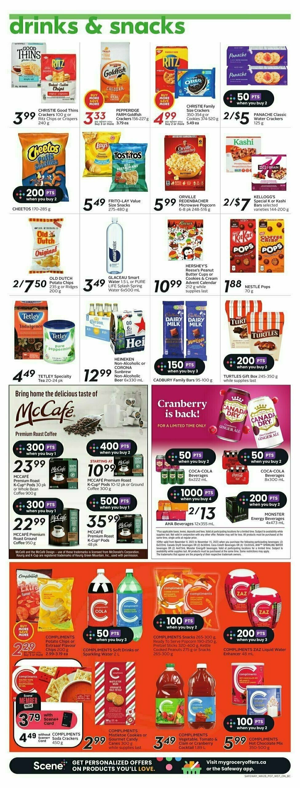 Safeway Flyer from November 9