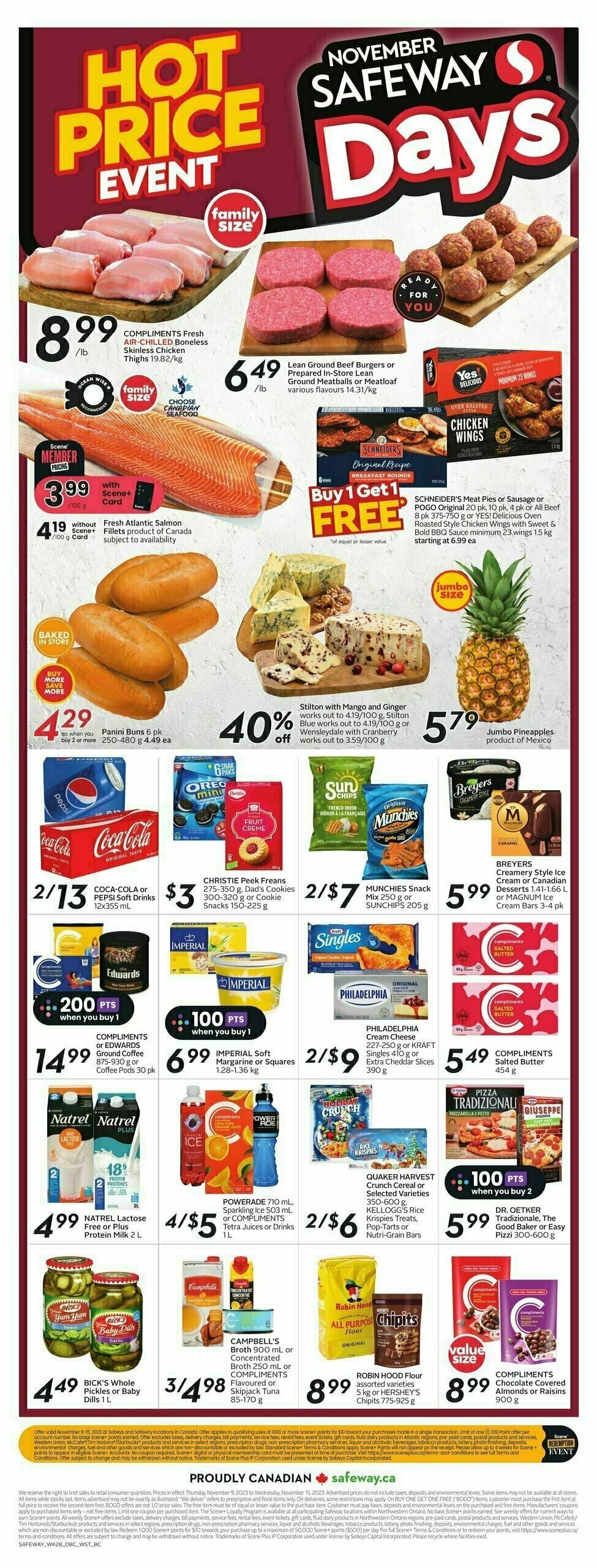 Safeway Flyer from November 9