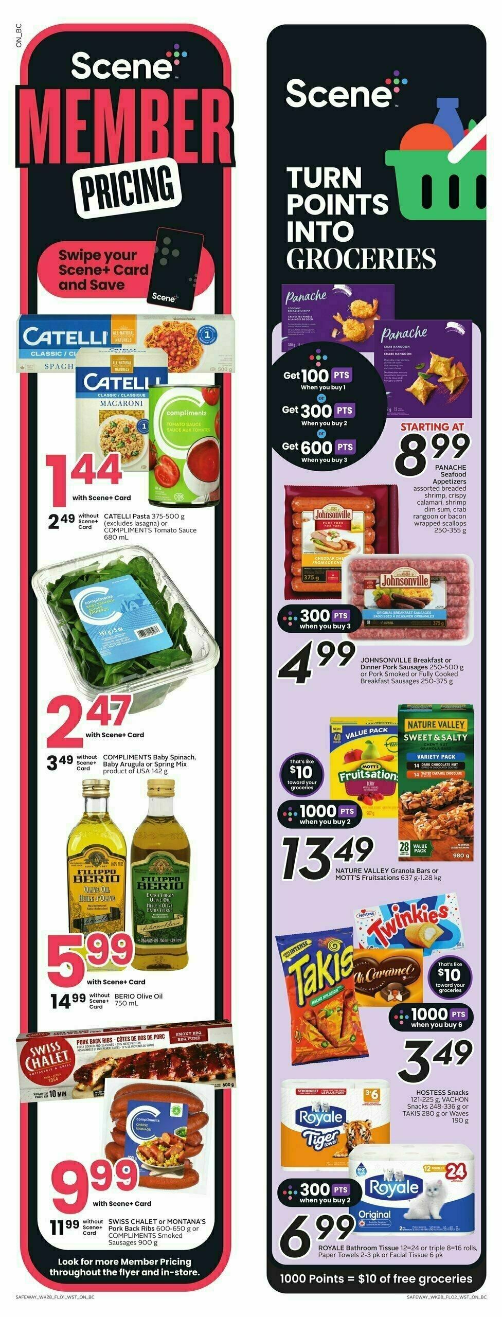 Safeway Flyer from November 9