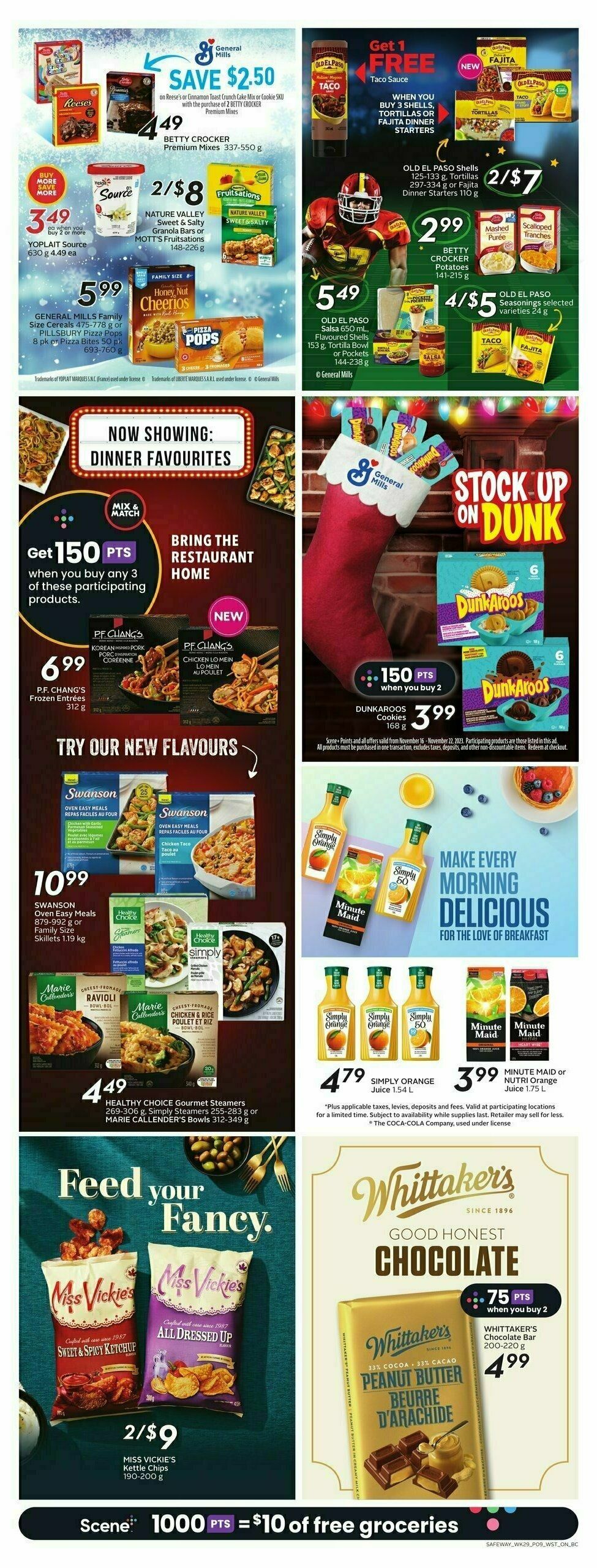 Safeway Flyer from November 16