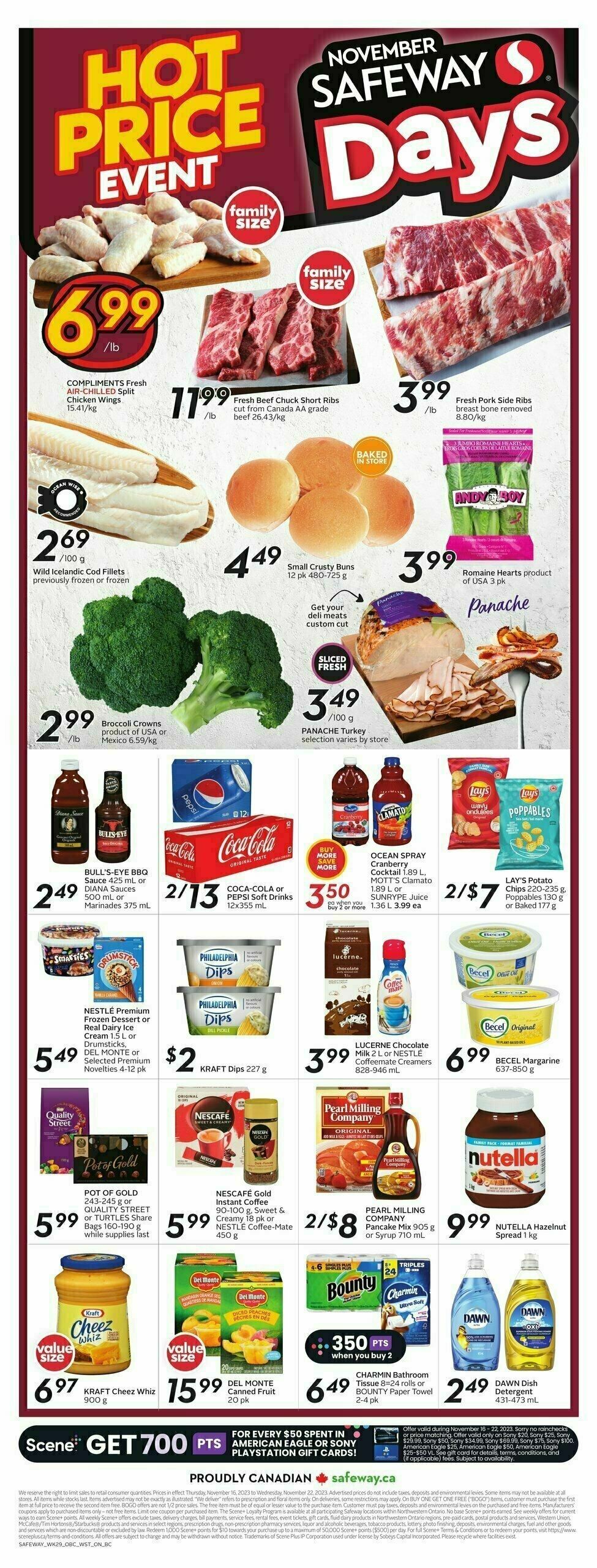 Safeway Flyer from November 16