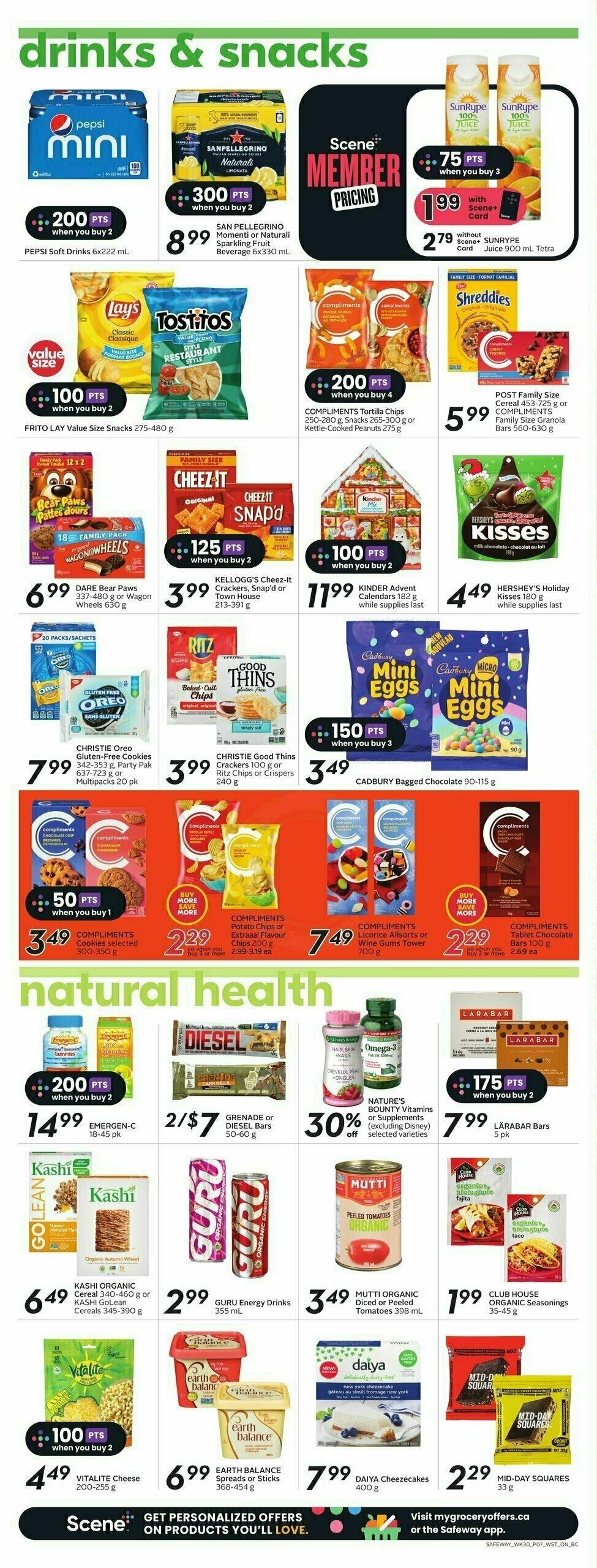 Safeway Flyer from November 23