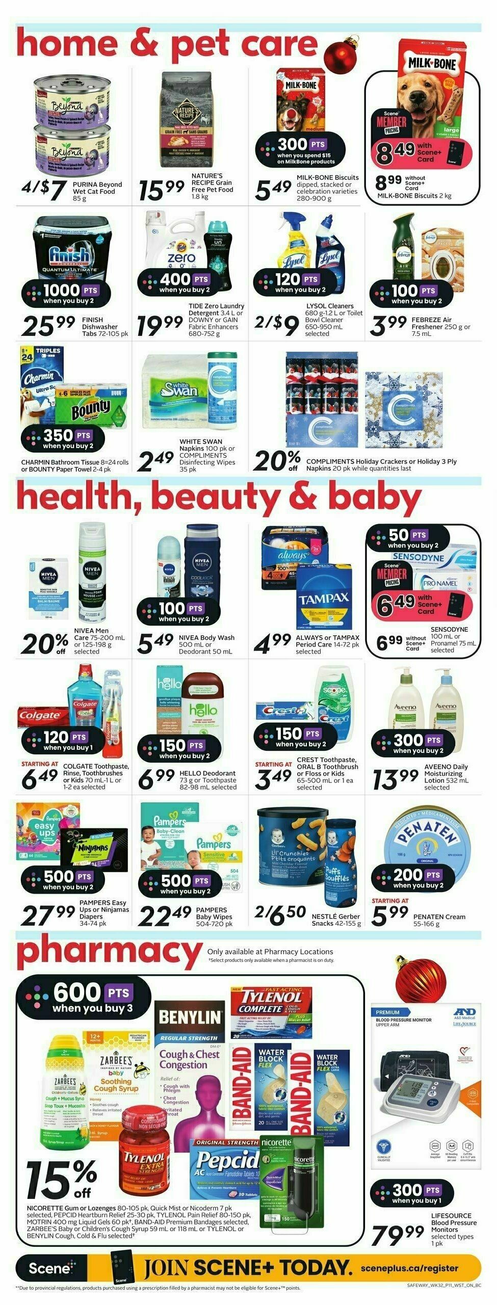 Safeway Flyer from December 7