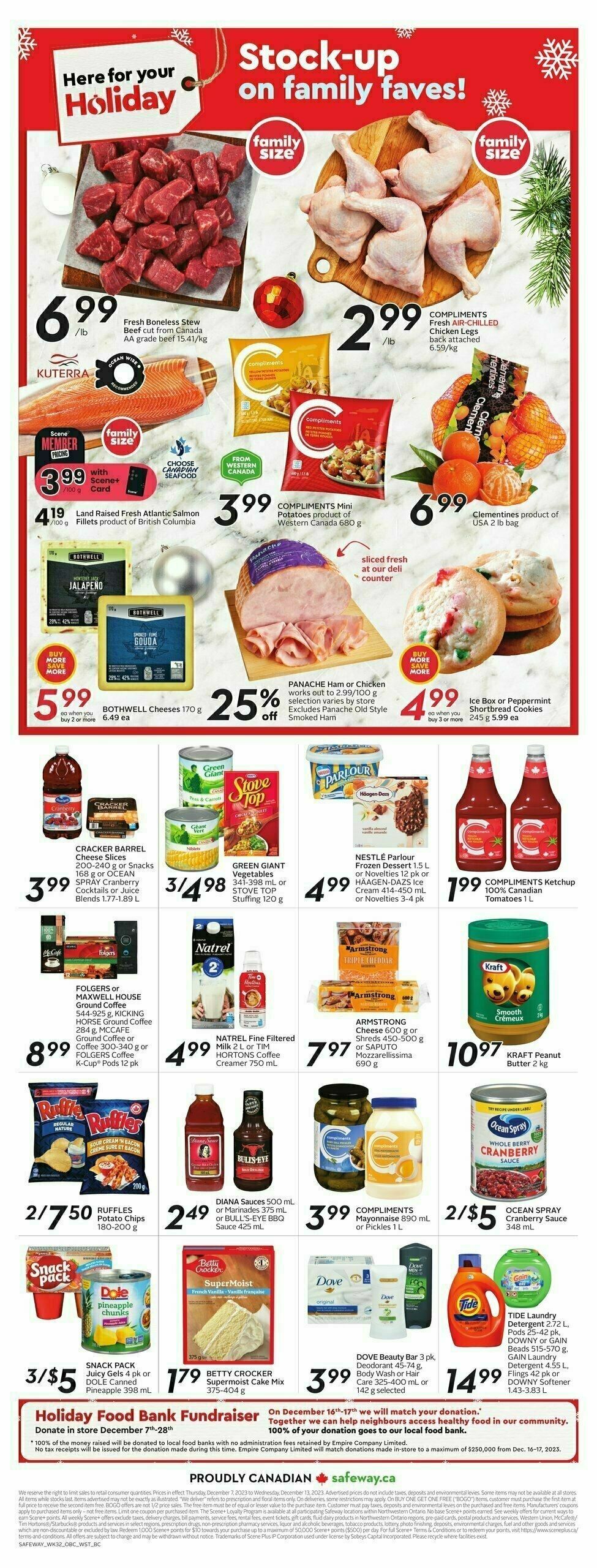 Safeway Flyer from December 7