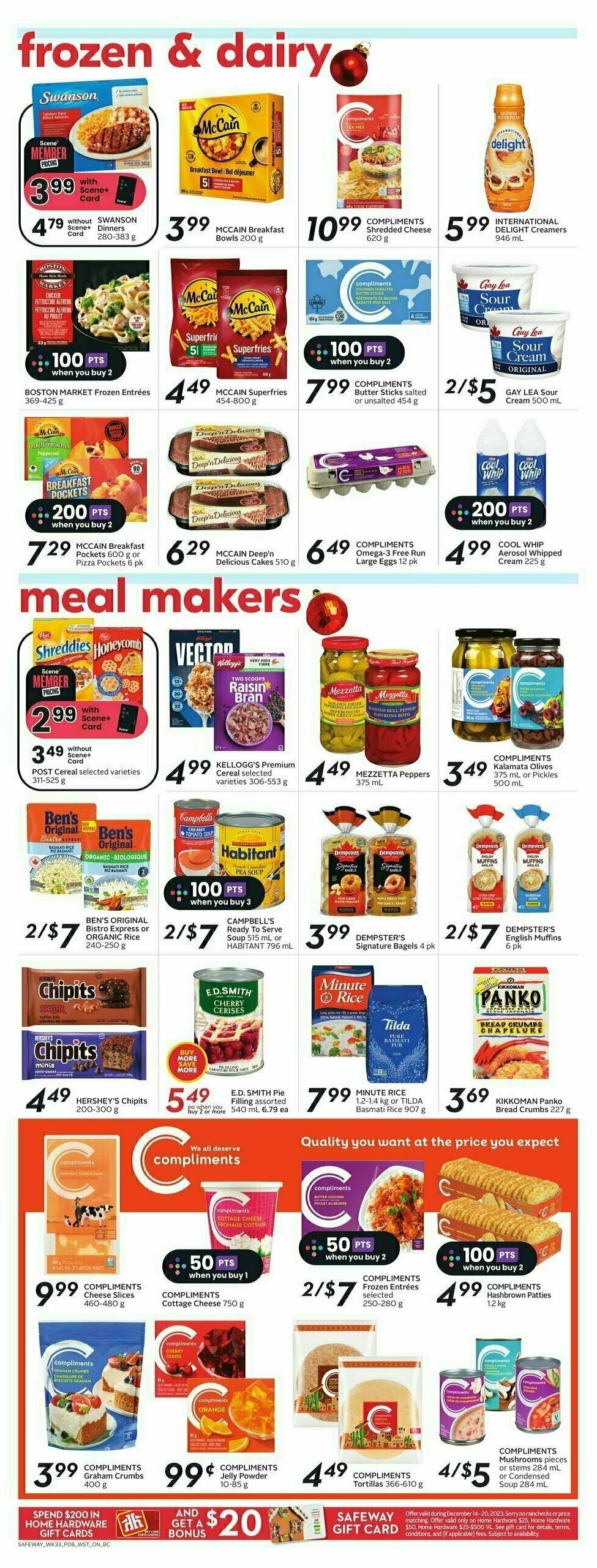 Safeway Flyer from December 14