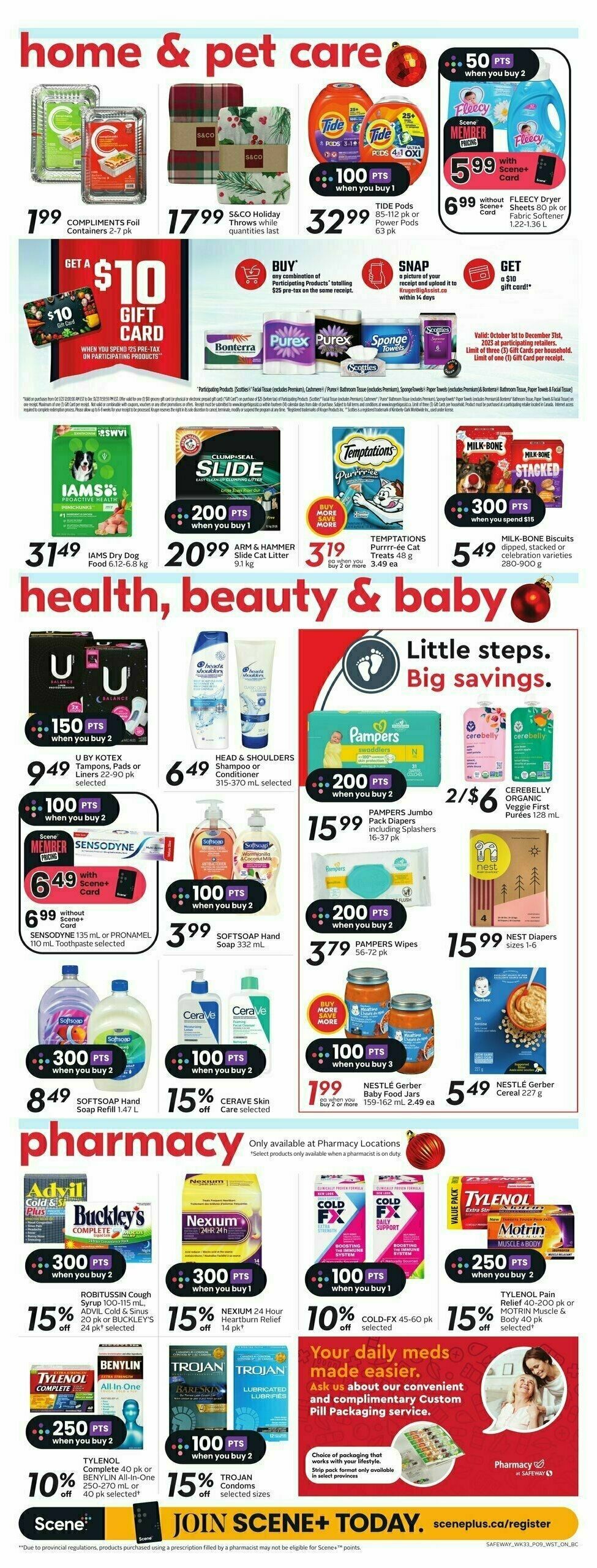 Safeway Flyer from December 14