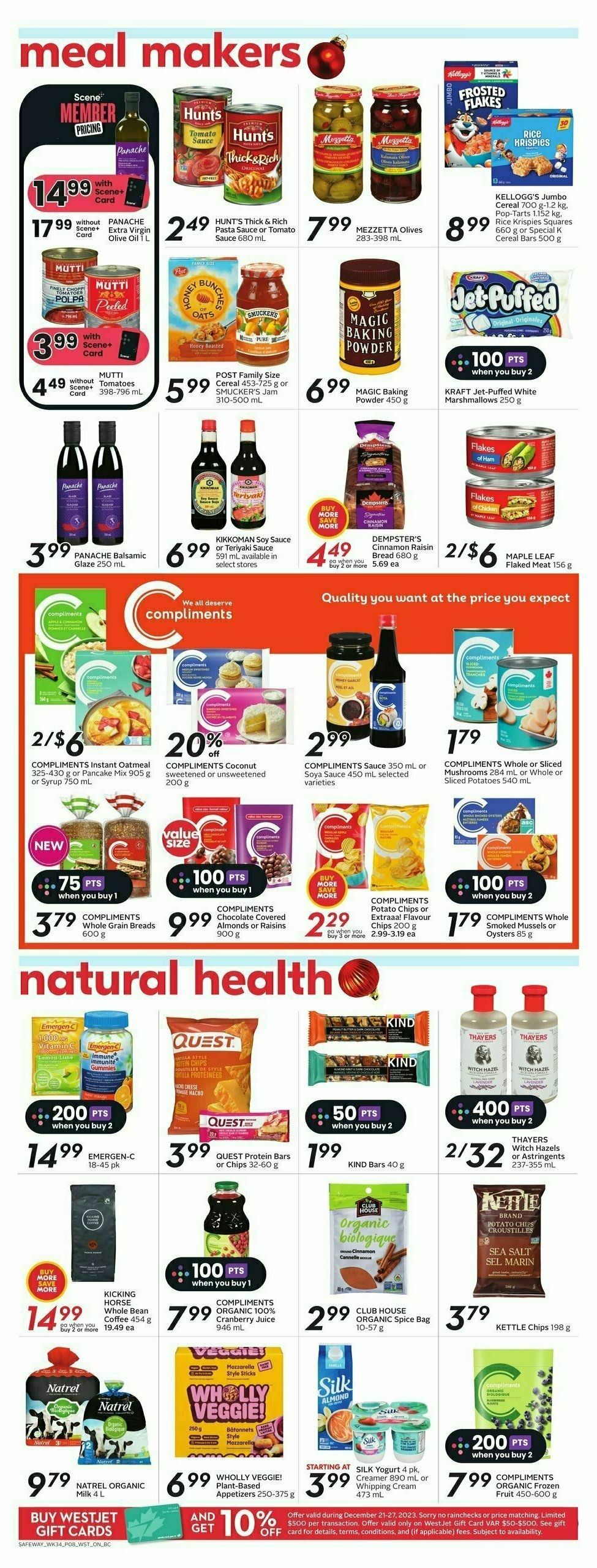 Safeway Flyer from December 21