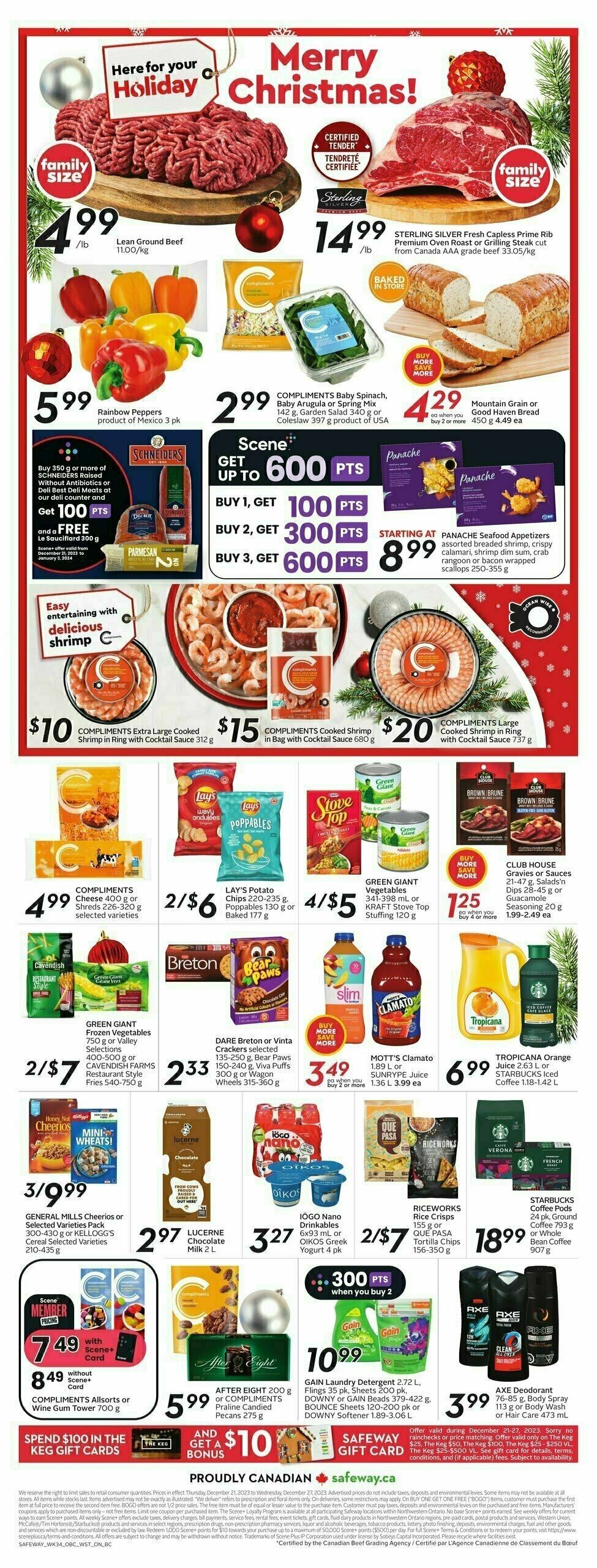 Safeway Flyer from December 21