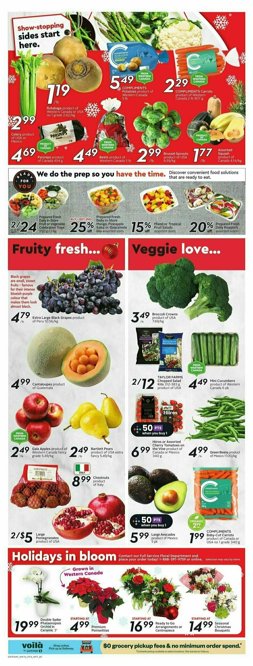 Safeway Flyer from December 21