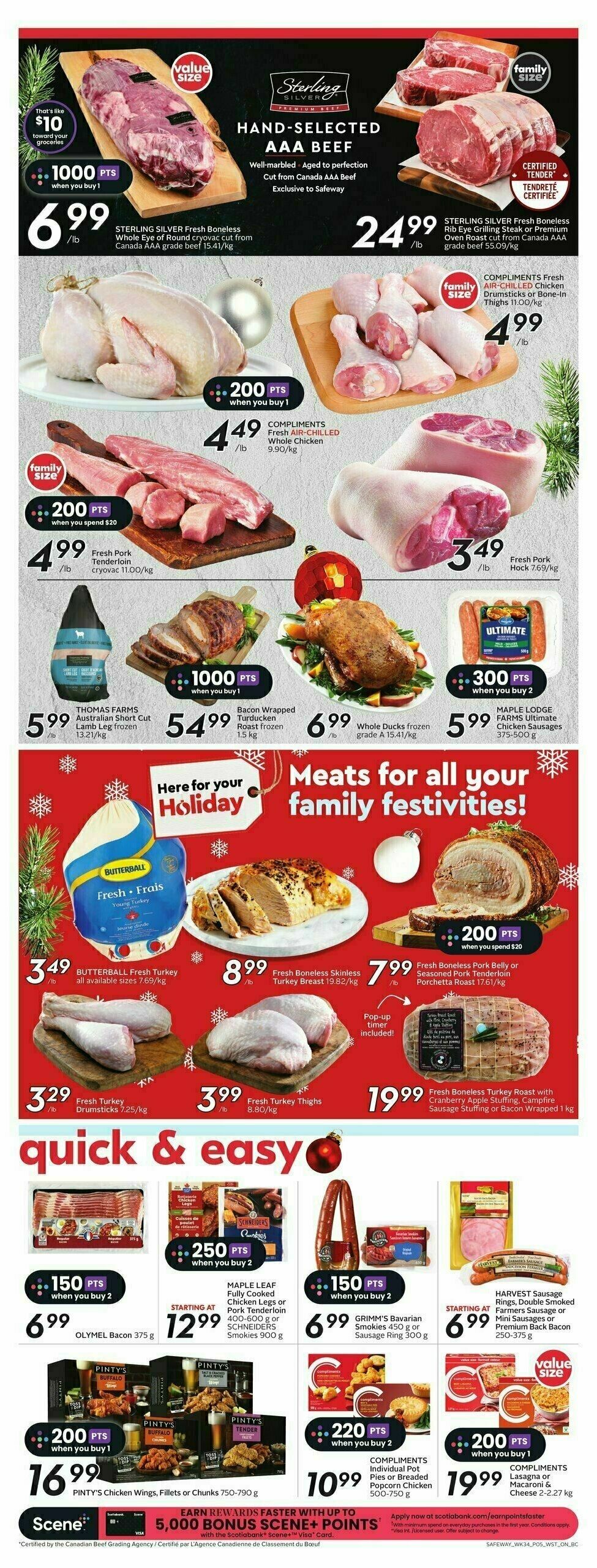 Safeway Flyer from December 21