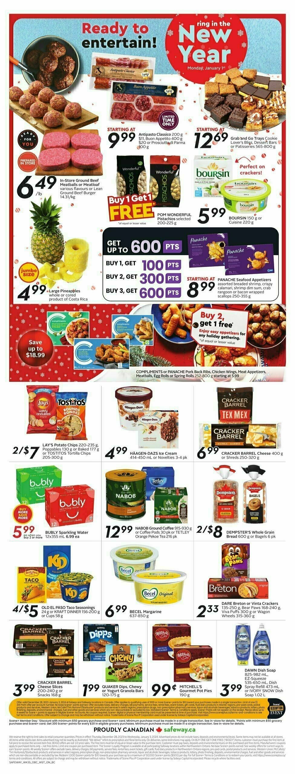 Safeway Flyer from December 28