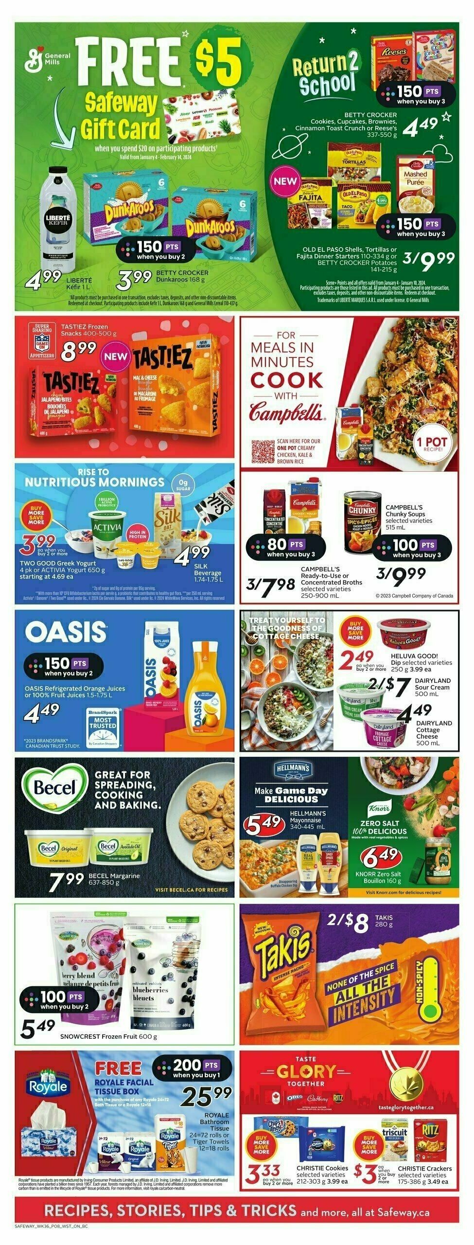 Safeway Flyer from January 4