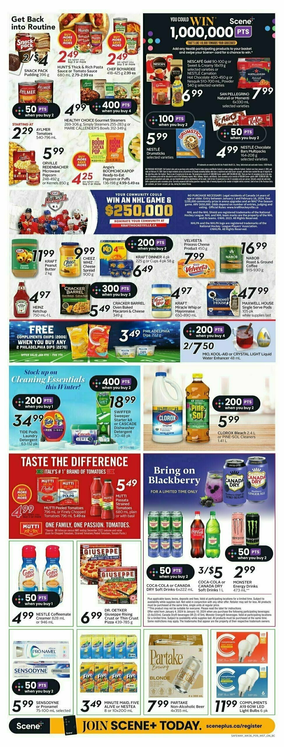 Safeway Flyer from January 4