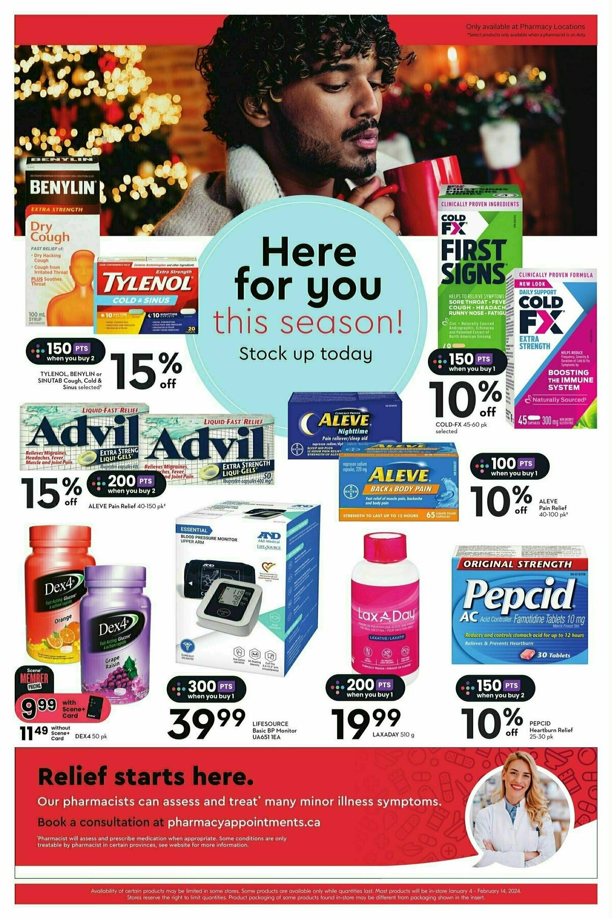 Safeway Wellness Flyer from January 4