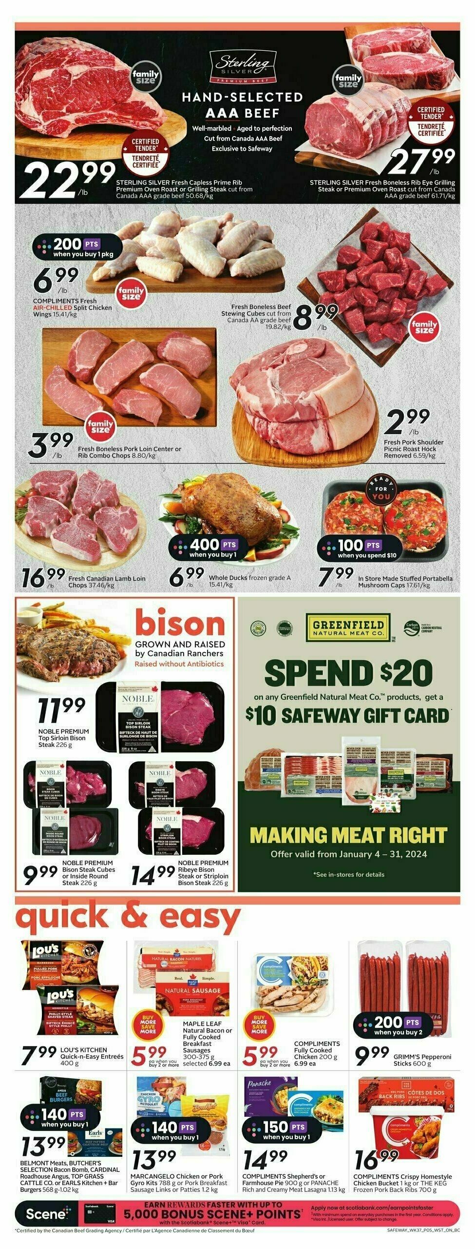 Safeway Flyer from January 11