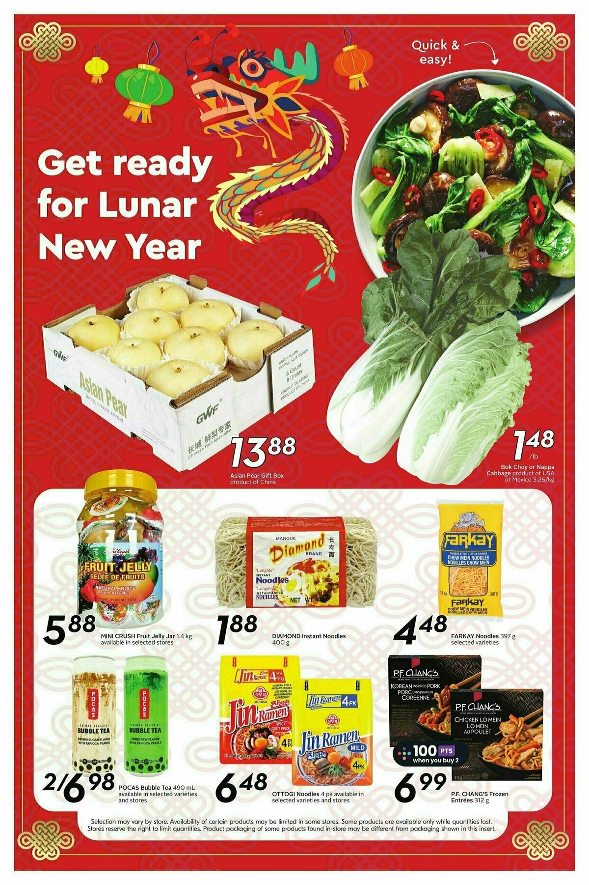 Safeway Flyer from January 18