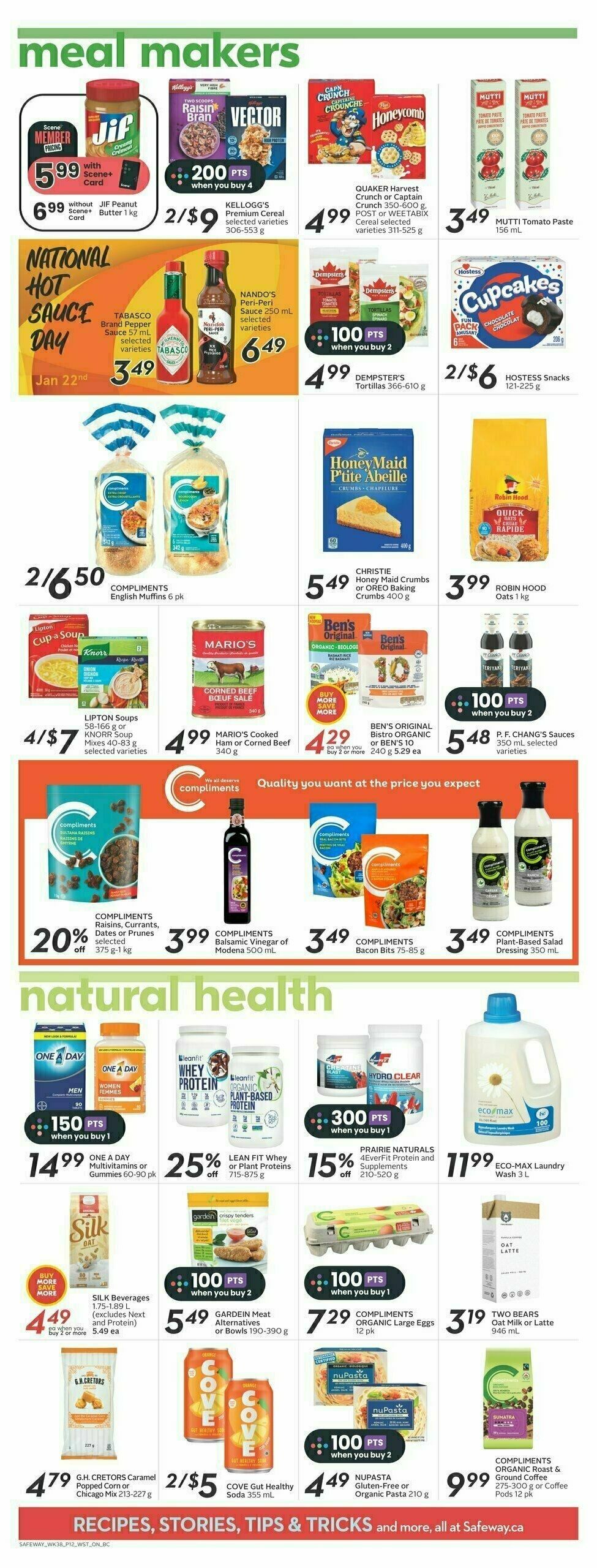 Safeway Flyer from January 18