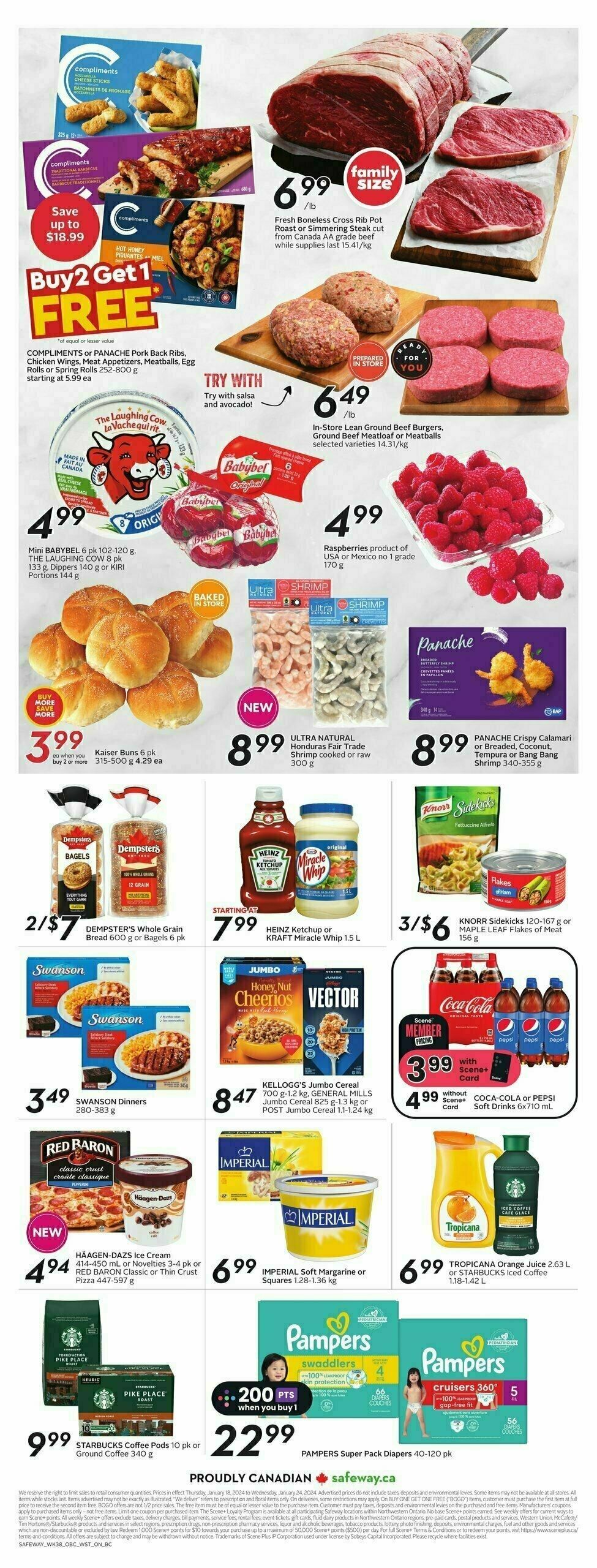 Safeway Flyer from January 18