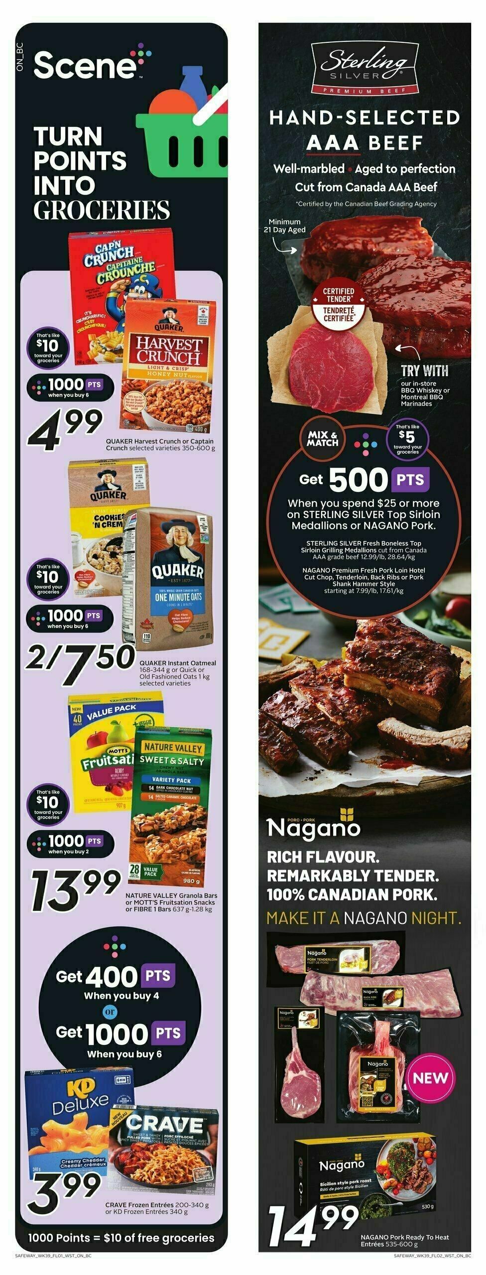 Safeway Flyer from January 25