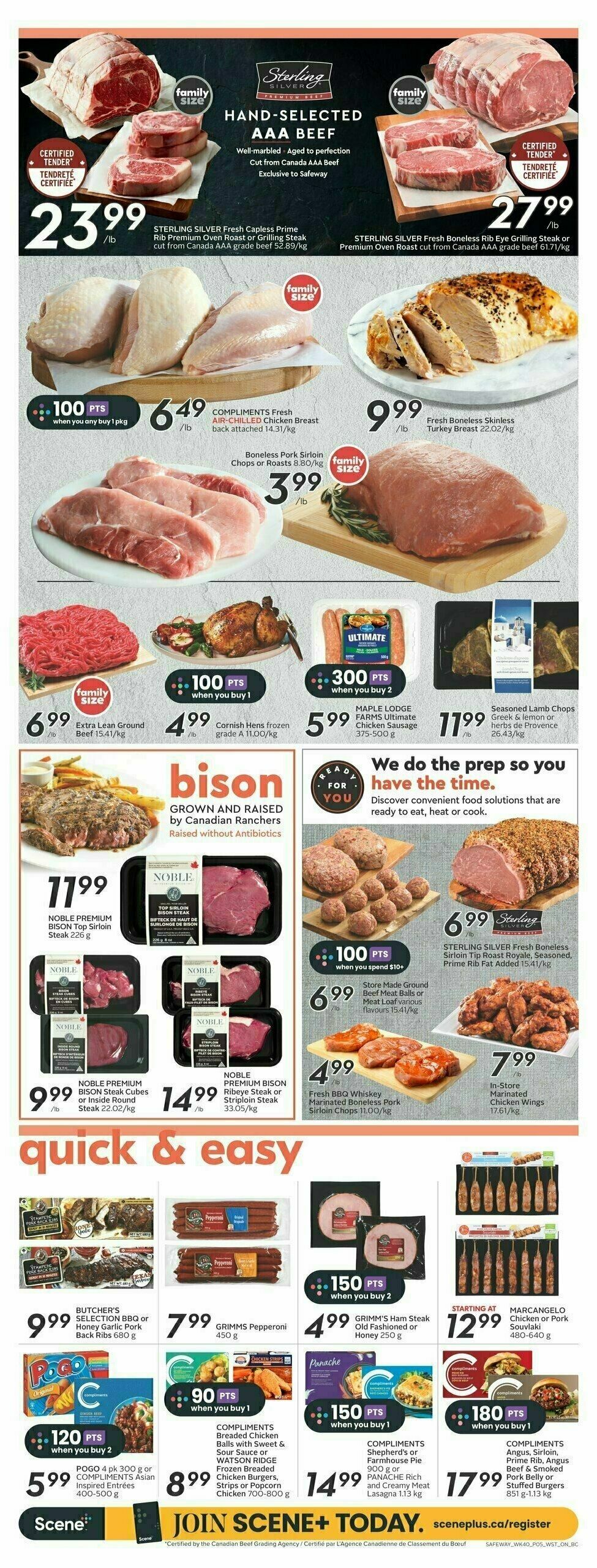 Safeway Flyer from February 1