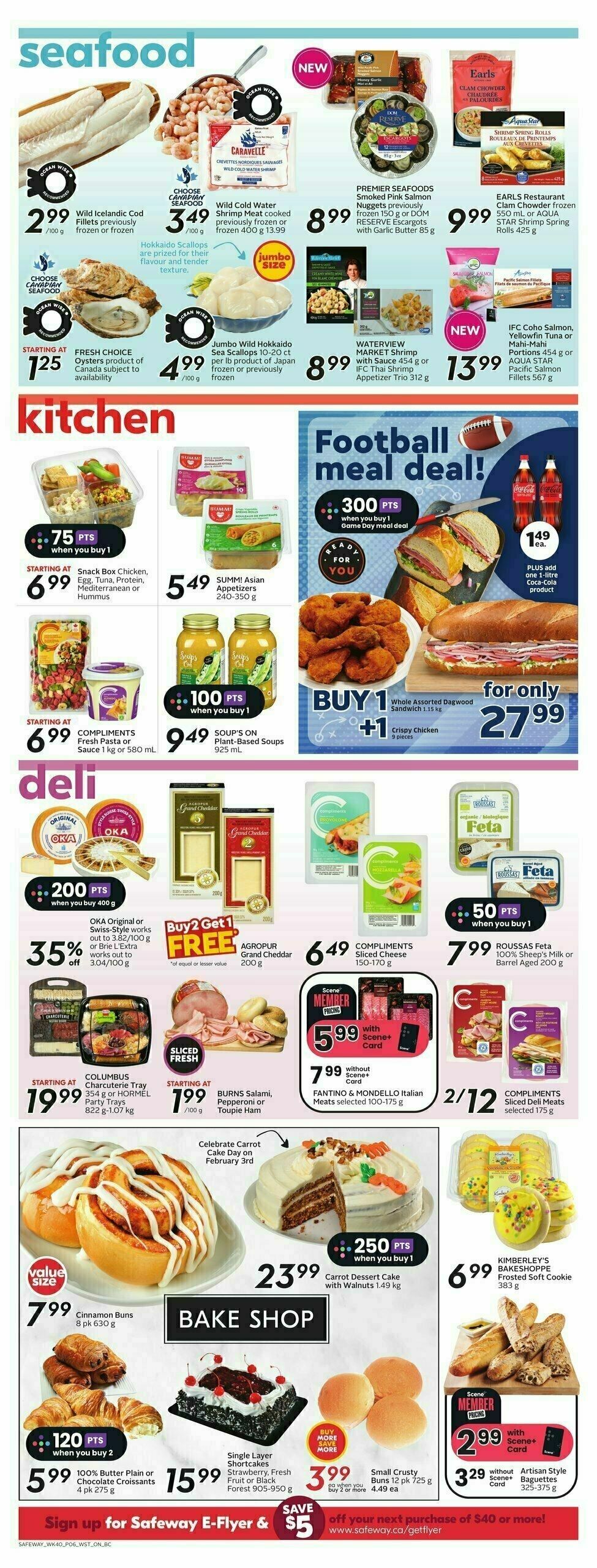 Safeway Flyer from February 1