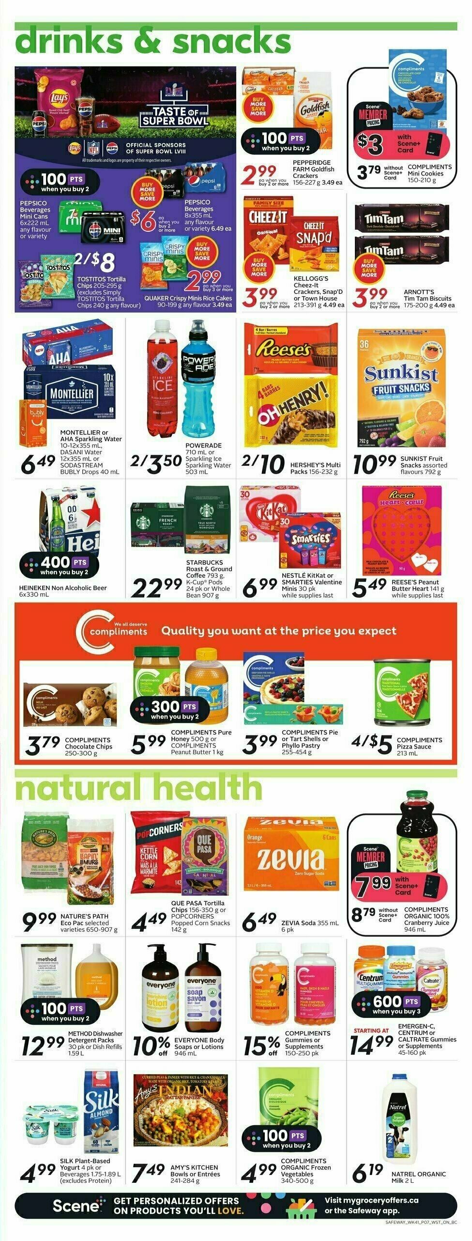 Safeway Flyer from February 8