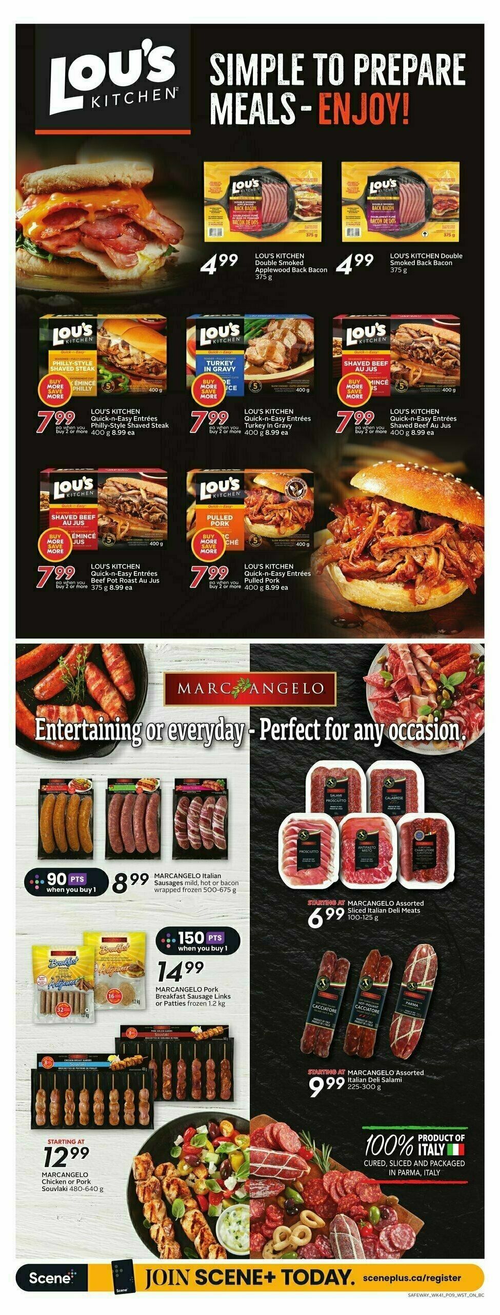 Safeway Flyer from February 8