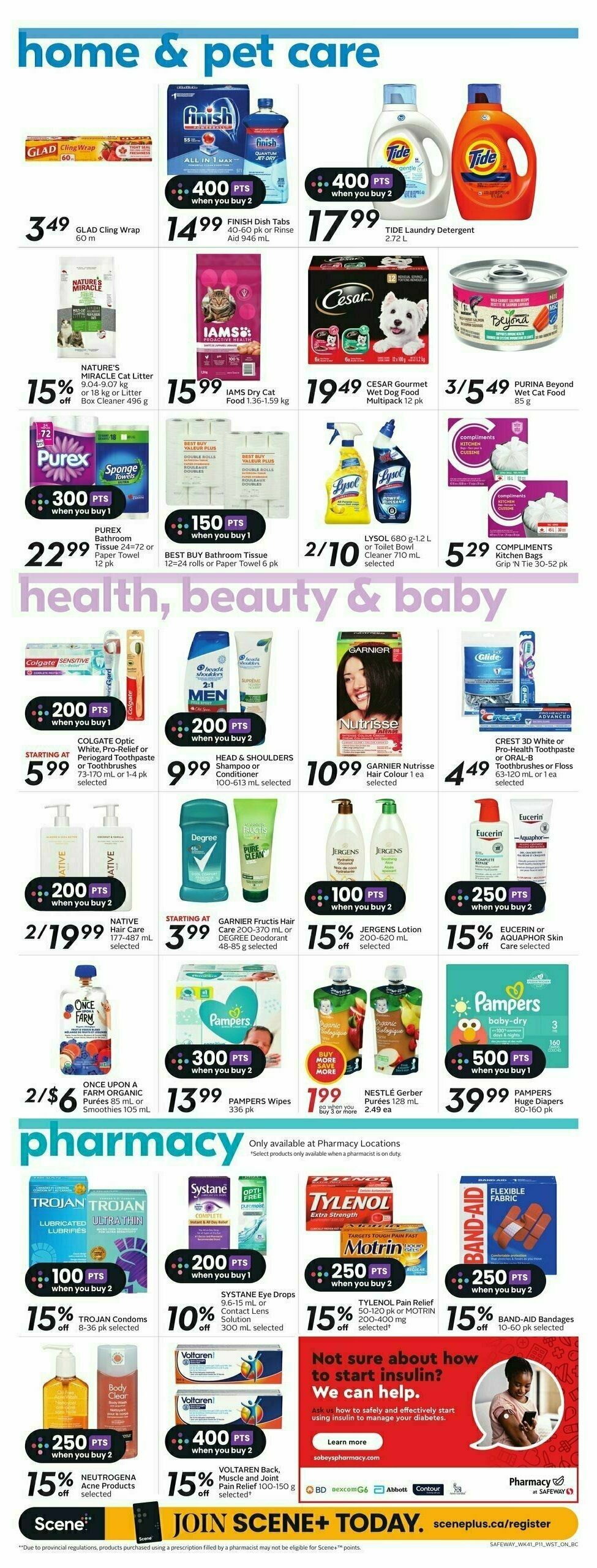 Safeway Flyer from February 8