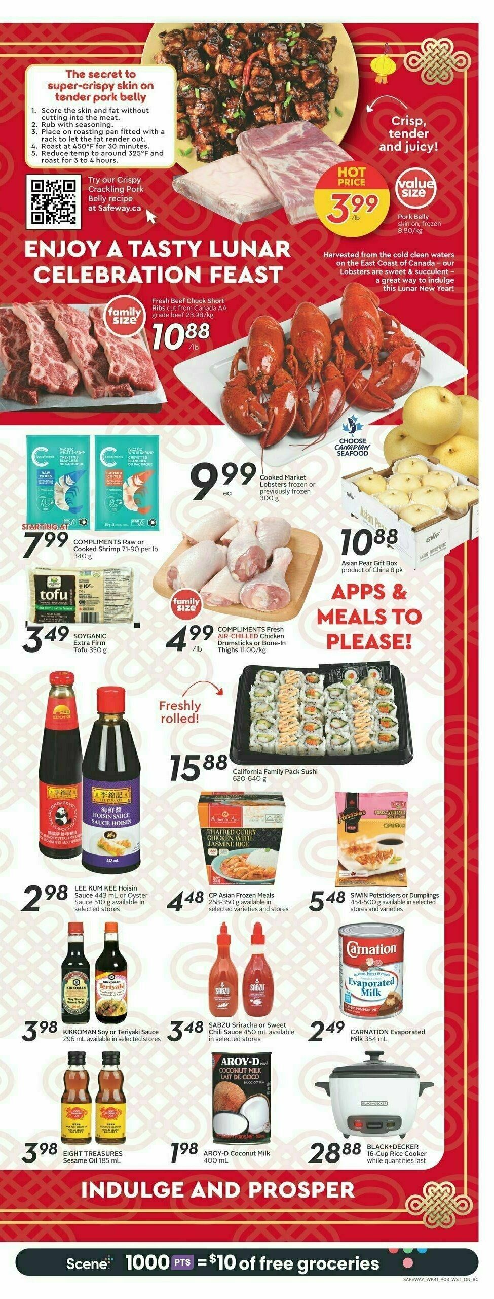 Safeway Flyer from February 8