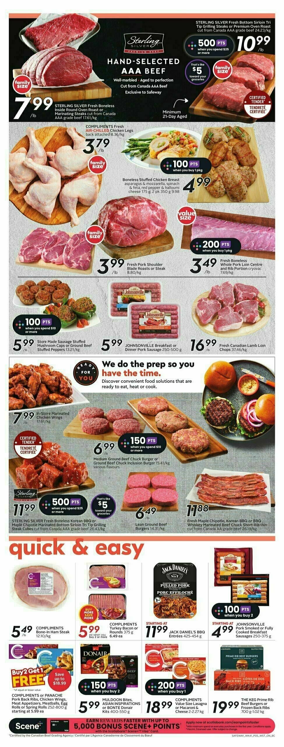 Safeway Flyer from February 8