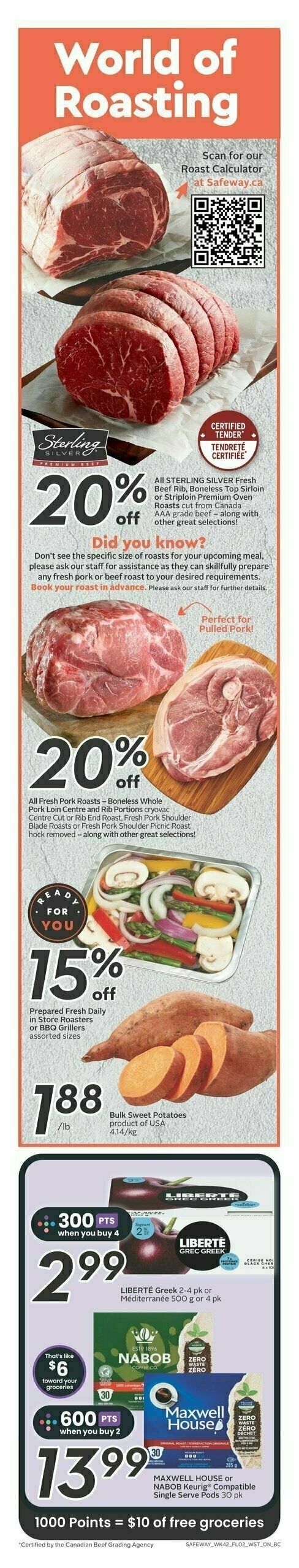 Safeway Flyer from February 15