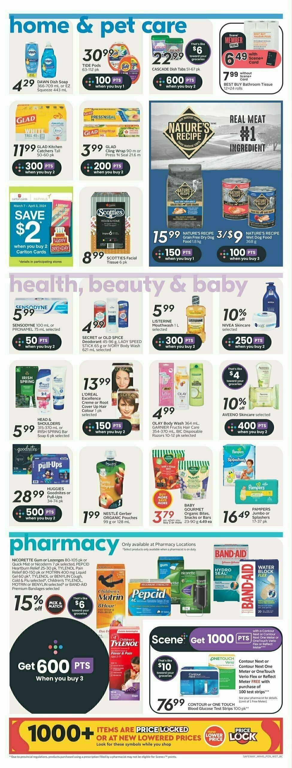 Safeway Flyer from March 7