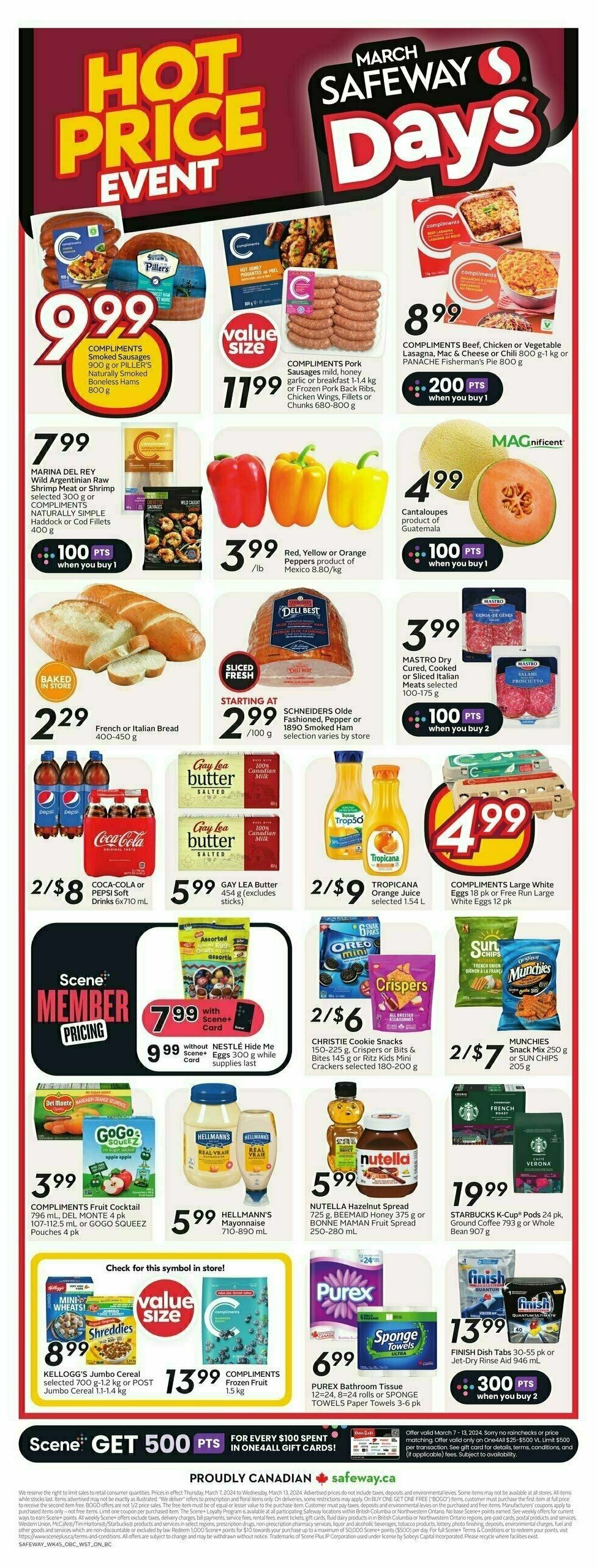 Safeway Flyer from March 7