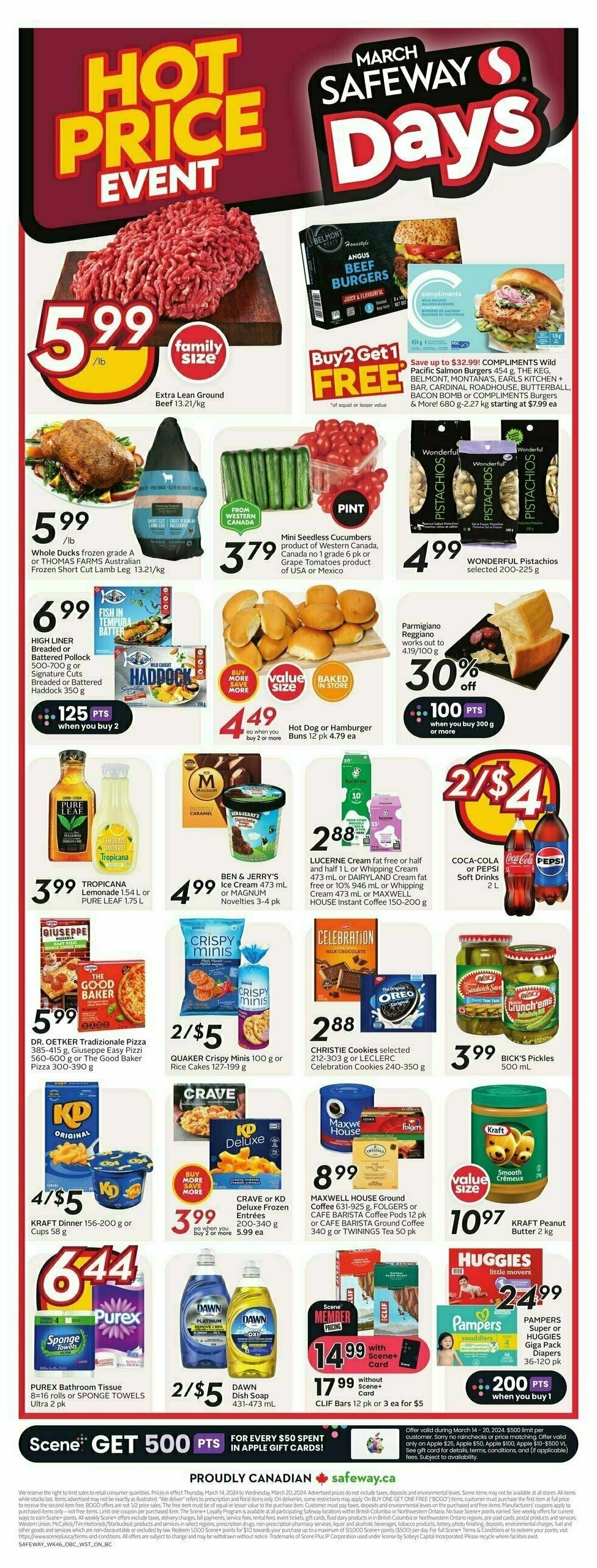 Safeway Flyer from March 14