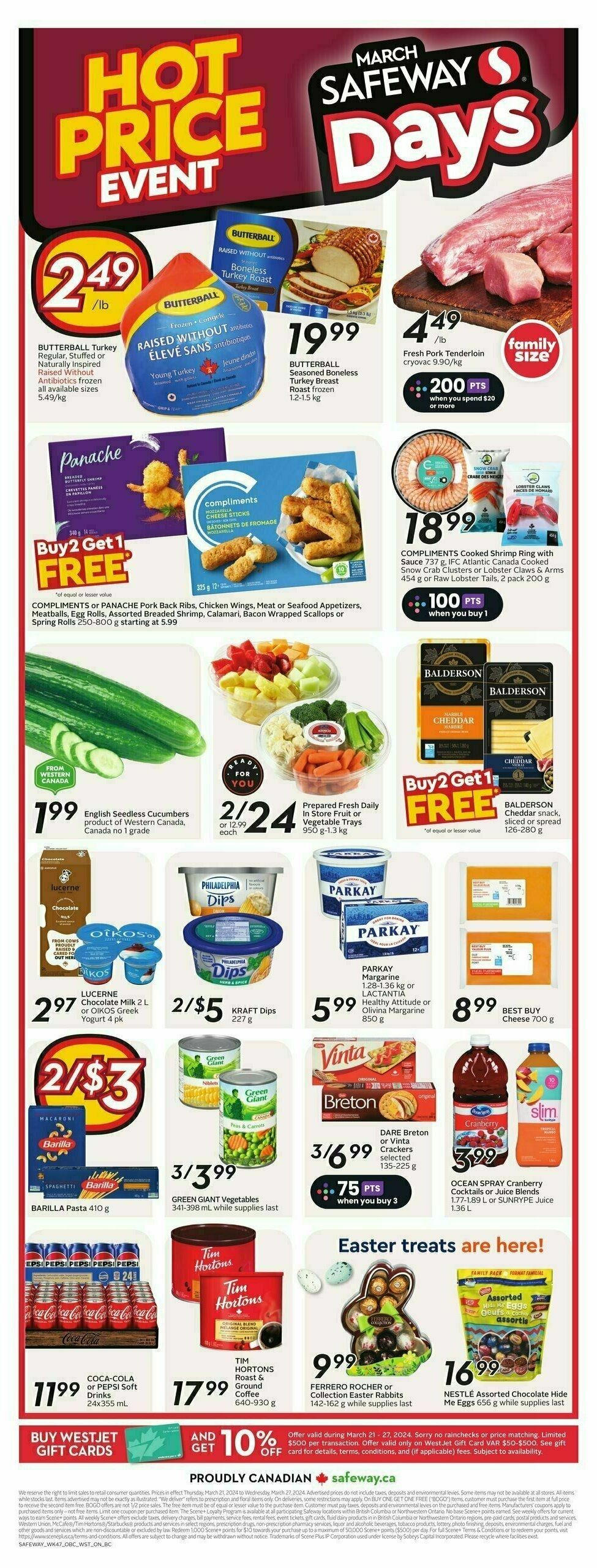 Safeway Flyer from March 21