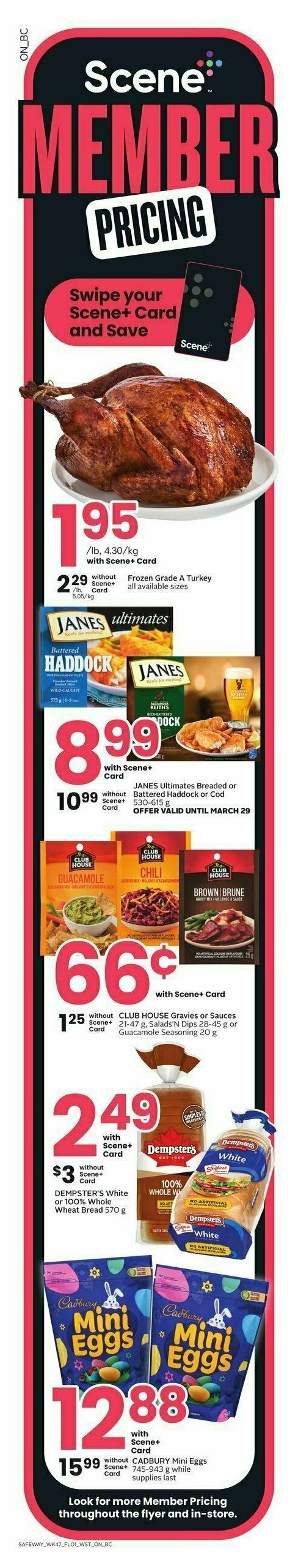 Safeway Flyer from March 21