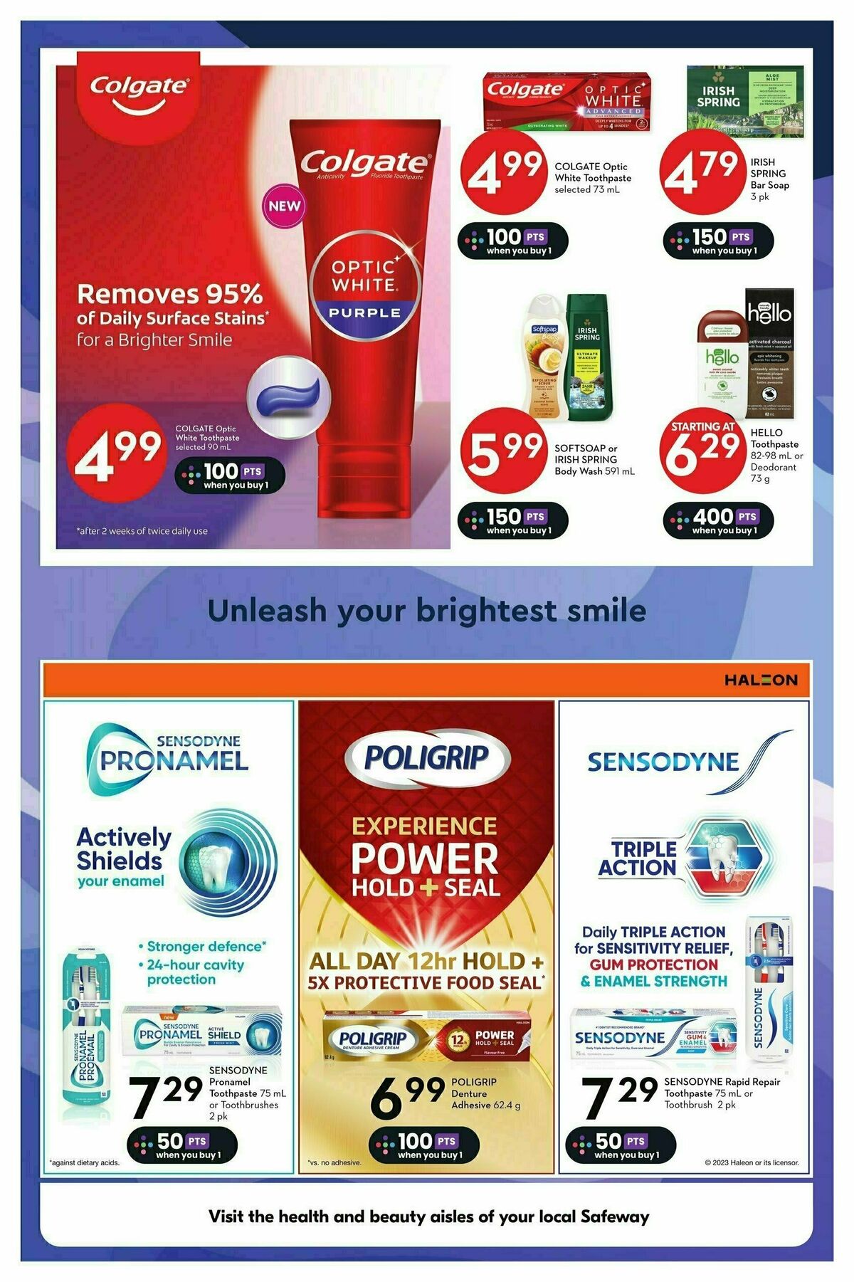 Safeway Health & Beauty Flyer from March 21