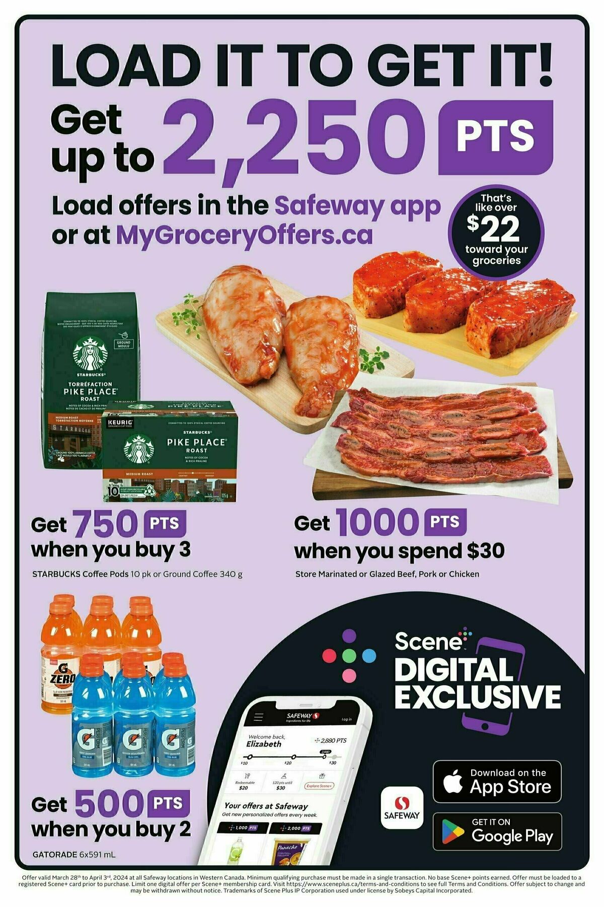 Safeway Flyer from March 28