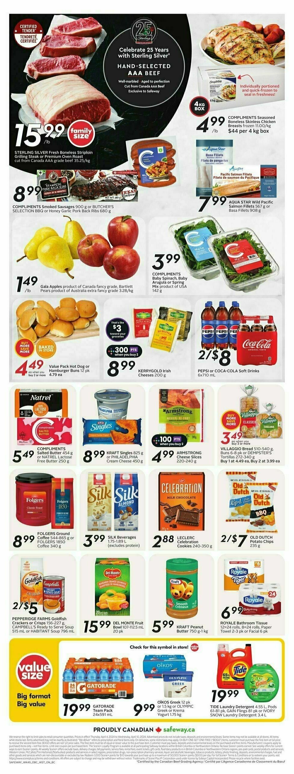 Safeway Flyer from April 4