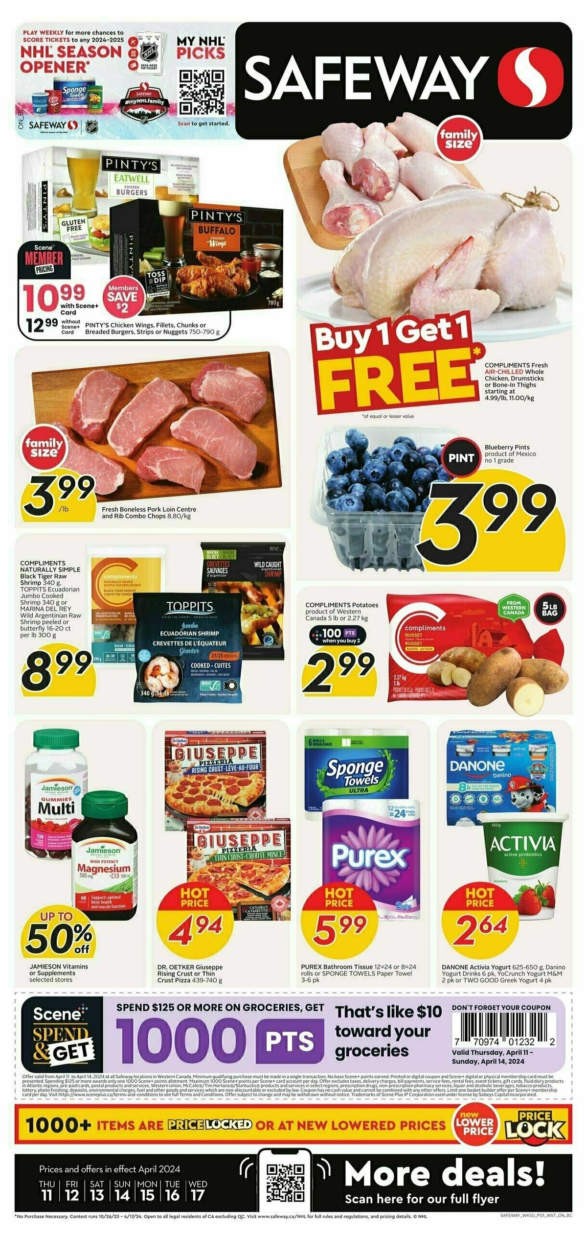 Safeway Flyer from April 11