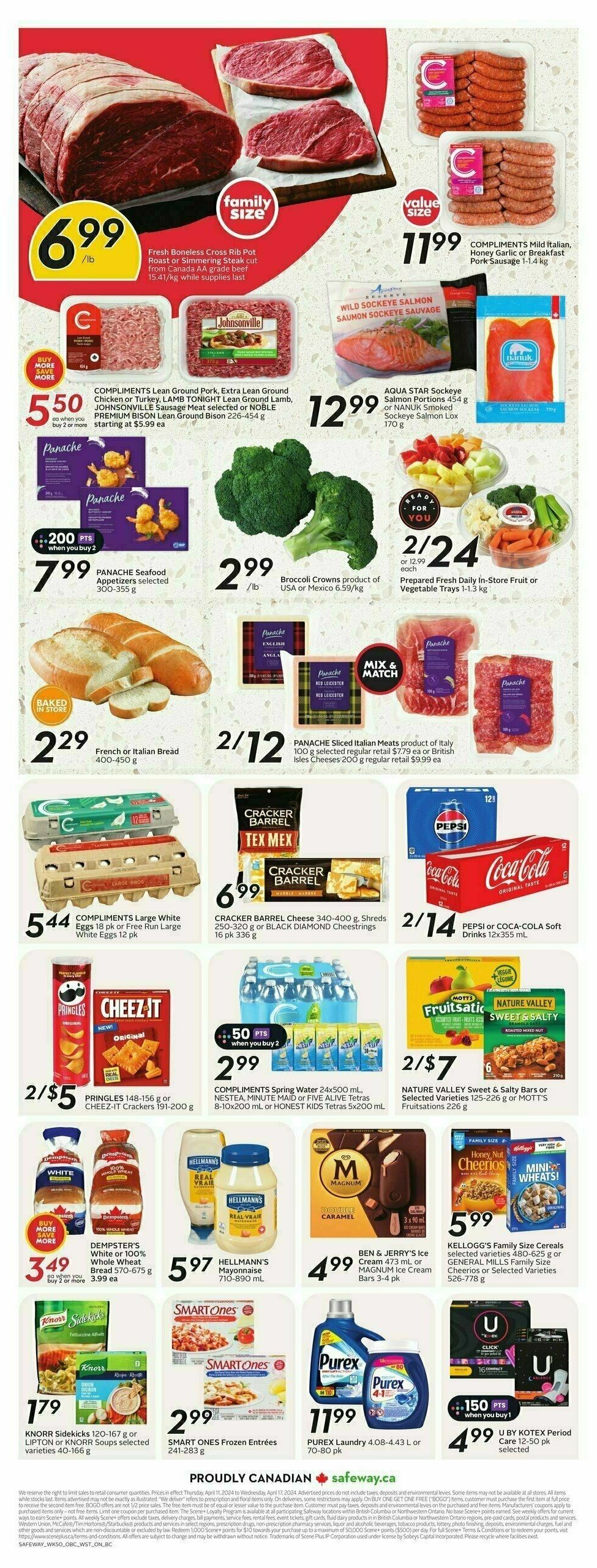 Safeway Flyer from April 11