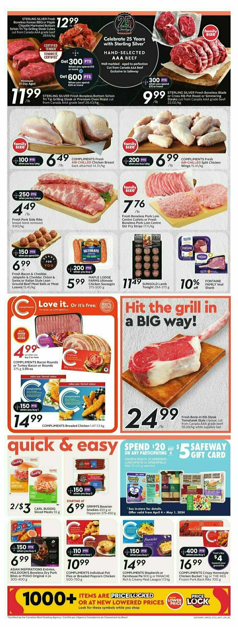 Safeway Flyer from April 11