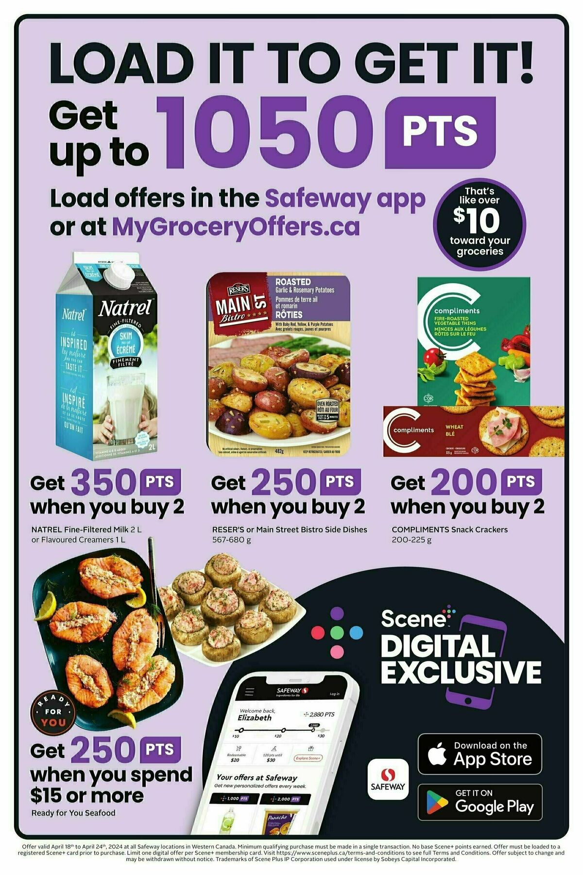 Safeway Flyer from April 18