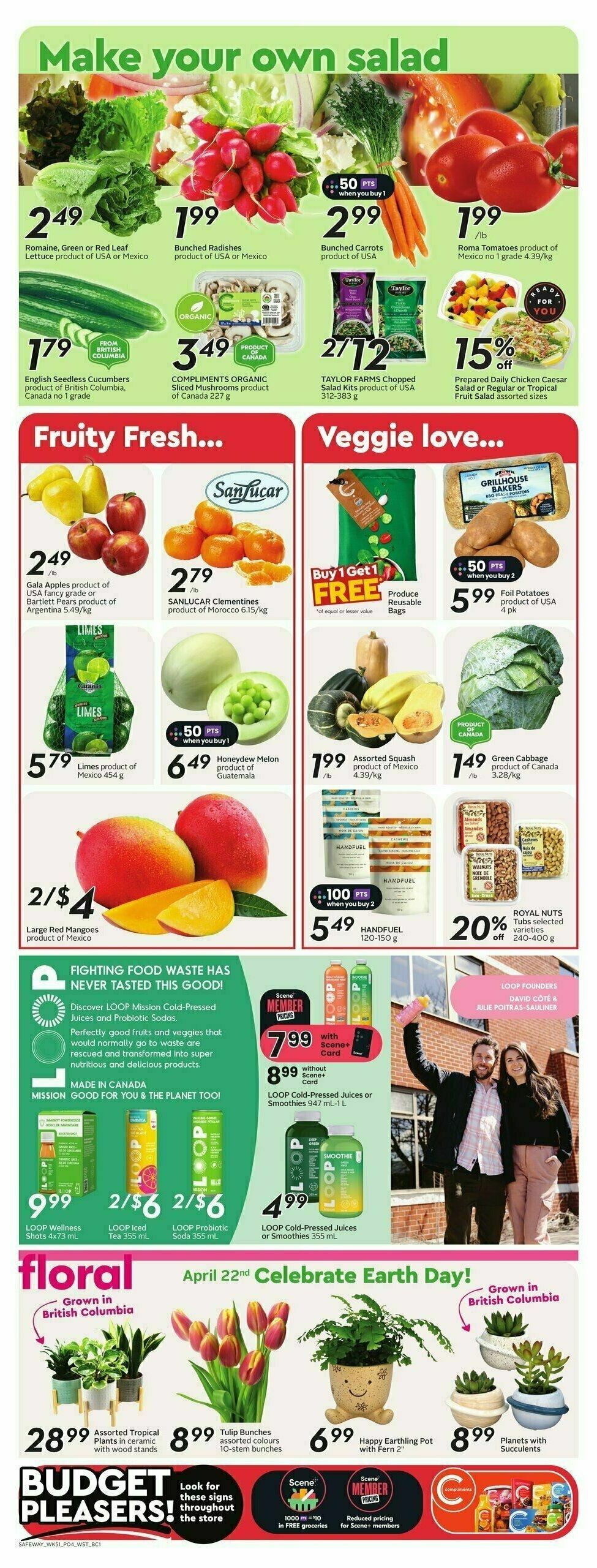 Safeway Flyer from April 18