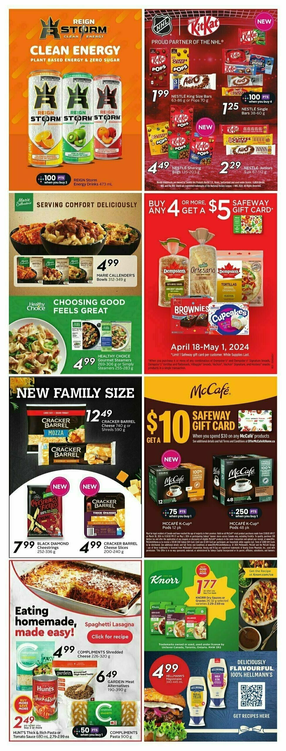 Safeway Flyer from April 25