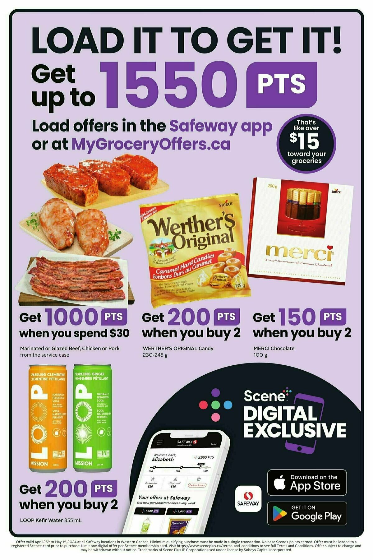 Safeway Flyer from April 25