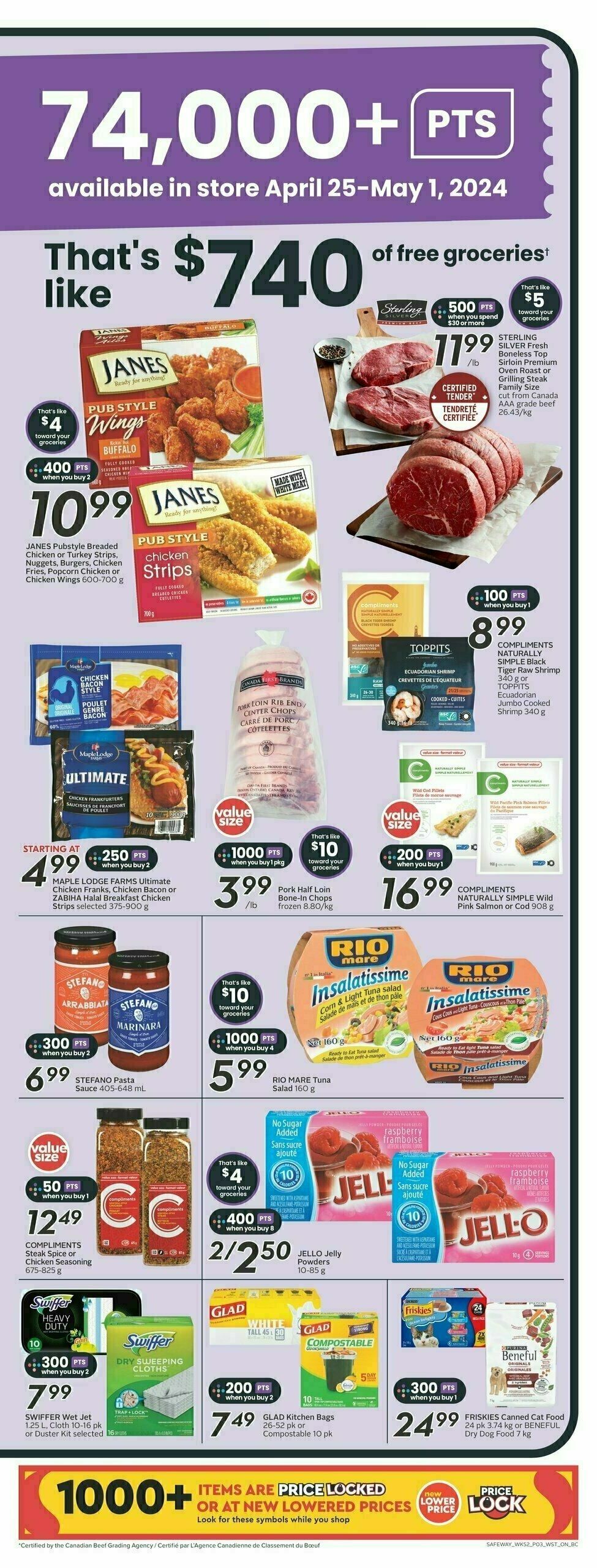 Safeway Flyer from April 25