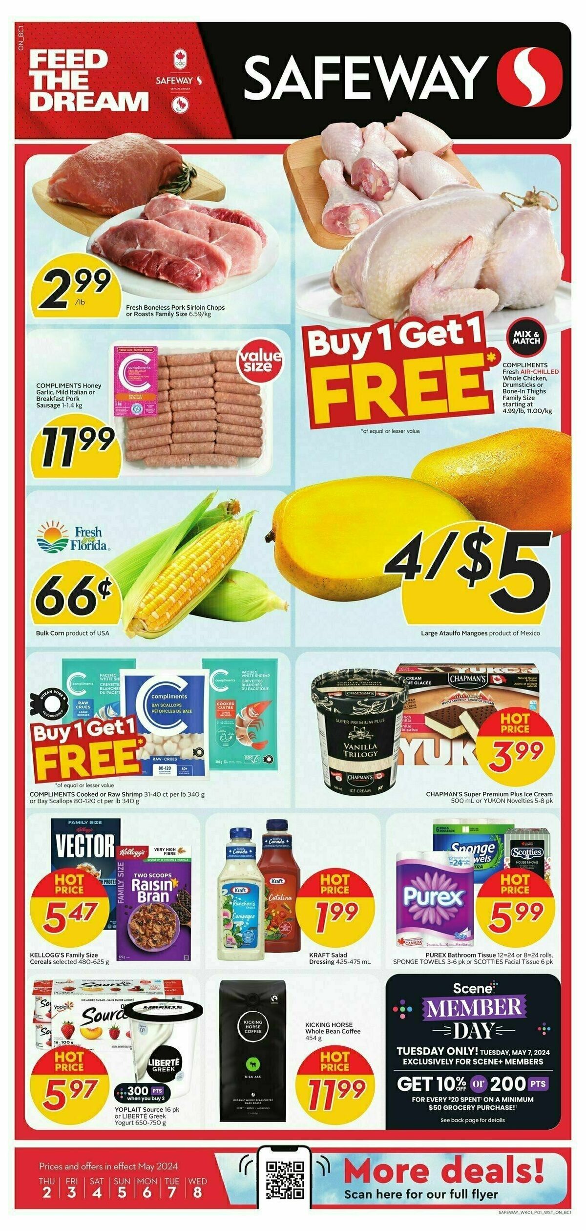 Safeway Flyer from May 2