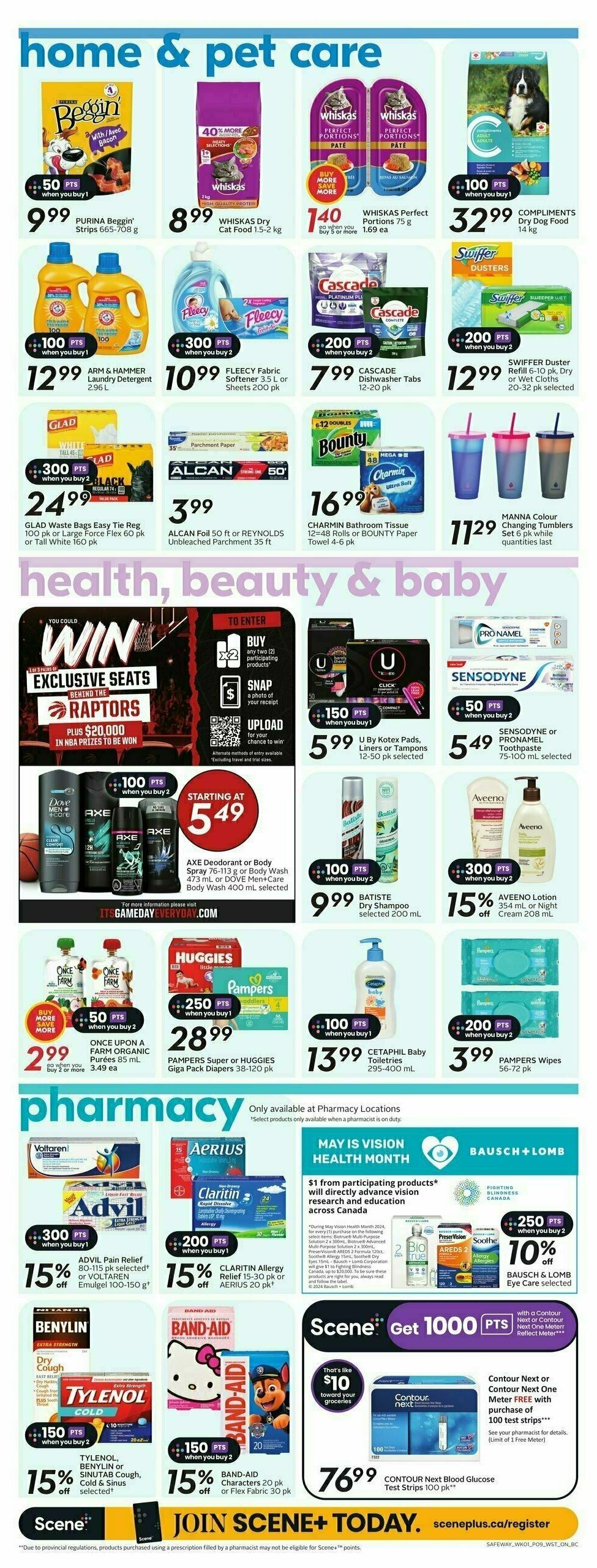 Safeway Flyer from May 2